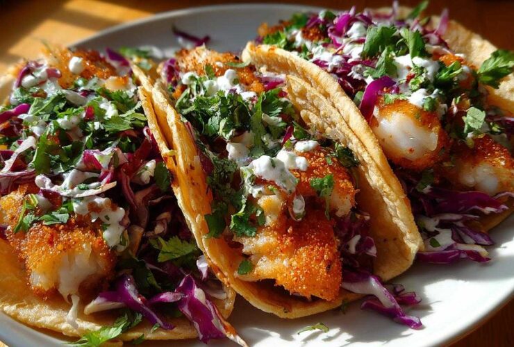 Air Fryer Fish Tacos