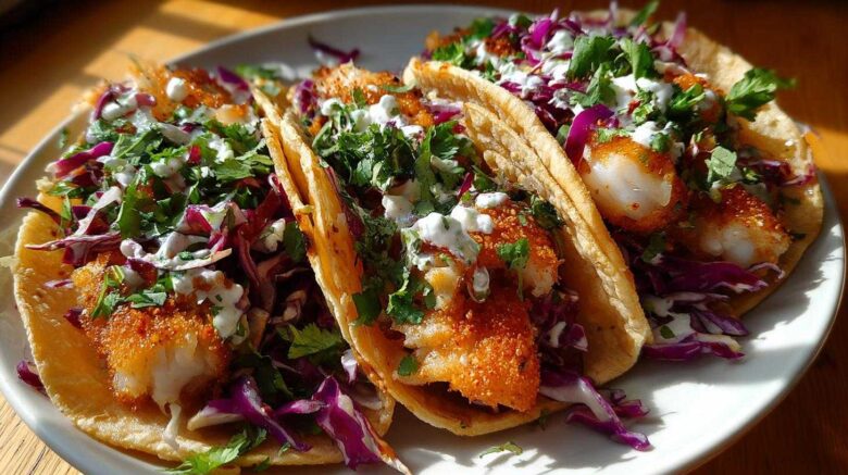 Air Fryer Fish Tacos