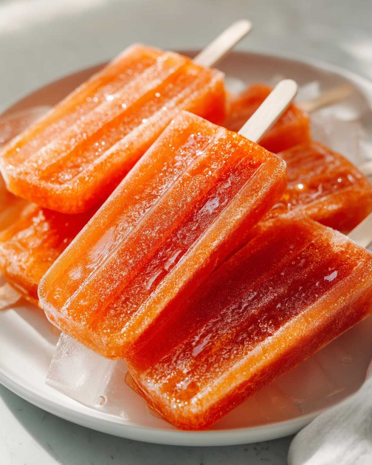 Aperol Spritz Popsicles - detail 1