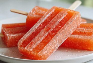 Aperol Spritz Popsicles