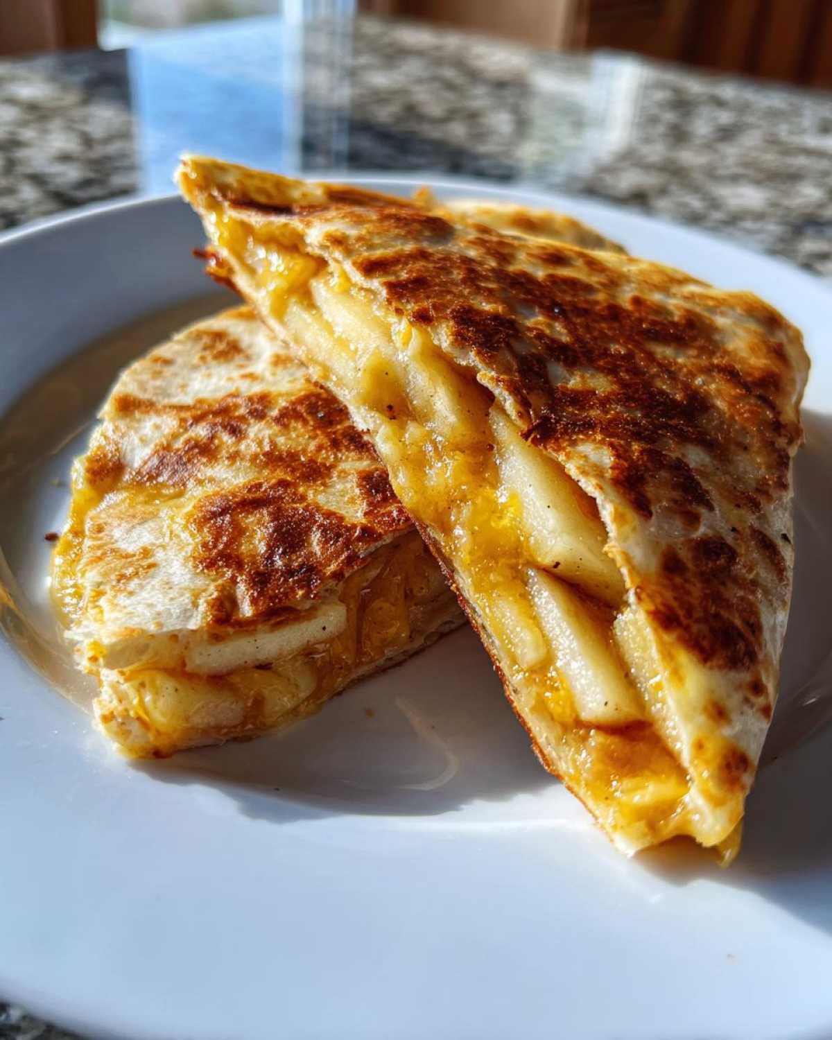 Apple Cheddar Quesadillas - detail 1