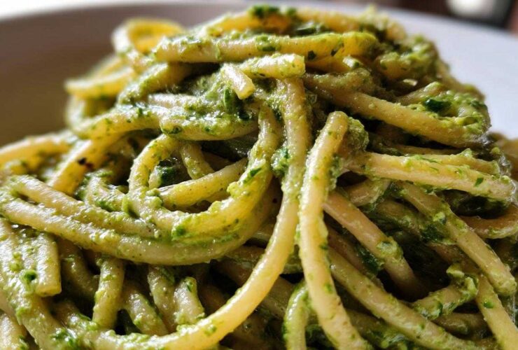 Avocado Pesto Pasta
