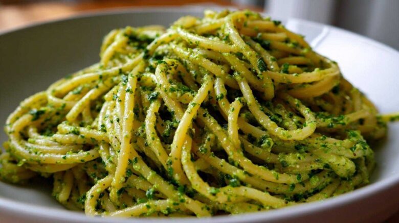 Avocado Pesto Pasta