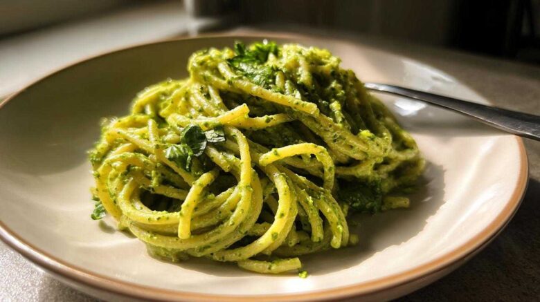 Avocado Pesto Pasta