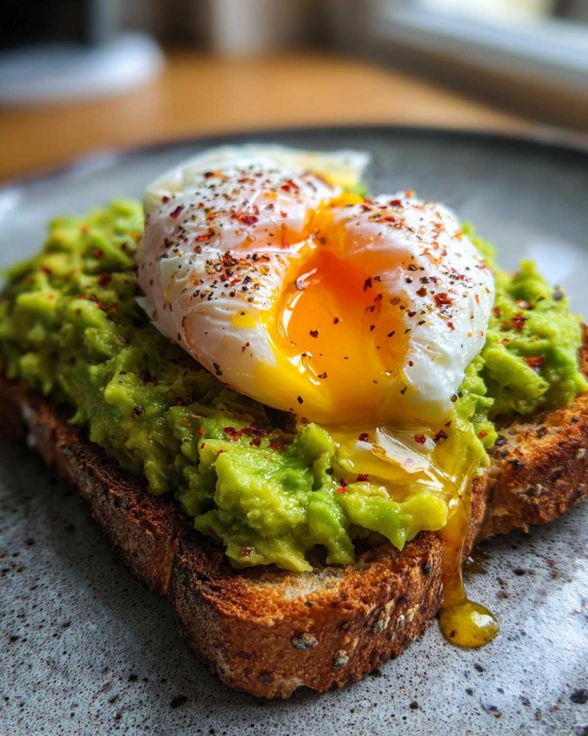 Avocado Toast with Poached Egg - detail 2