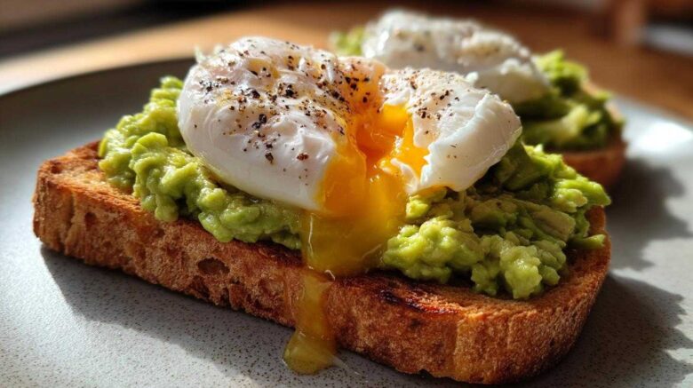Avocado Toast with Poached Egg
