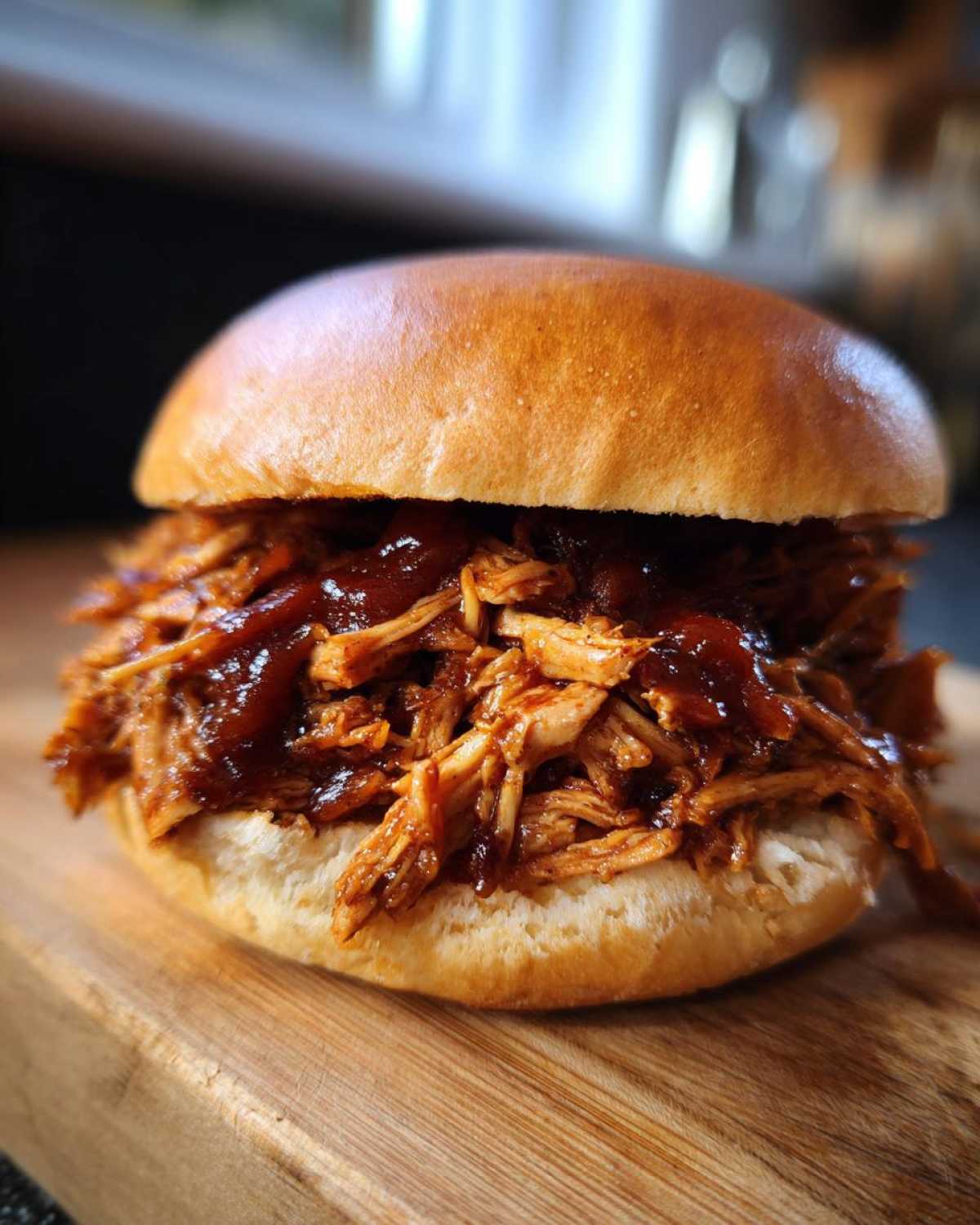 BBQ Pulled Jackfruit Sandwich - detail 1