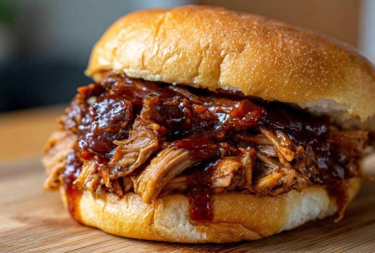 BBQ Pulled Jackfruit Sandwich