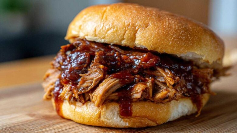 BBQ Pulled Jackfruit Sandwich
