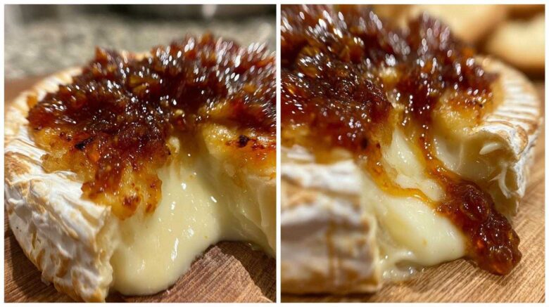 Baked Brie with Fig Jam