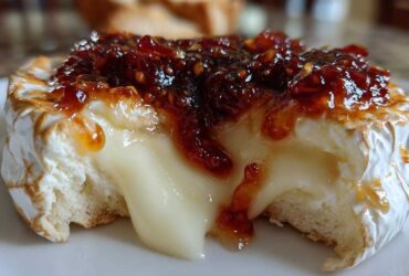 Baked Brie with Fig Jam