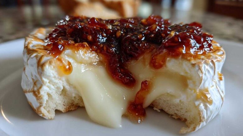 Baked Brie with Fig Jam