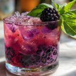 Blackberry Basil Gin Smash