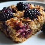 Blackberry Maple Oatmeal Bake