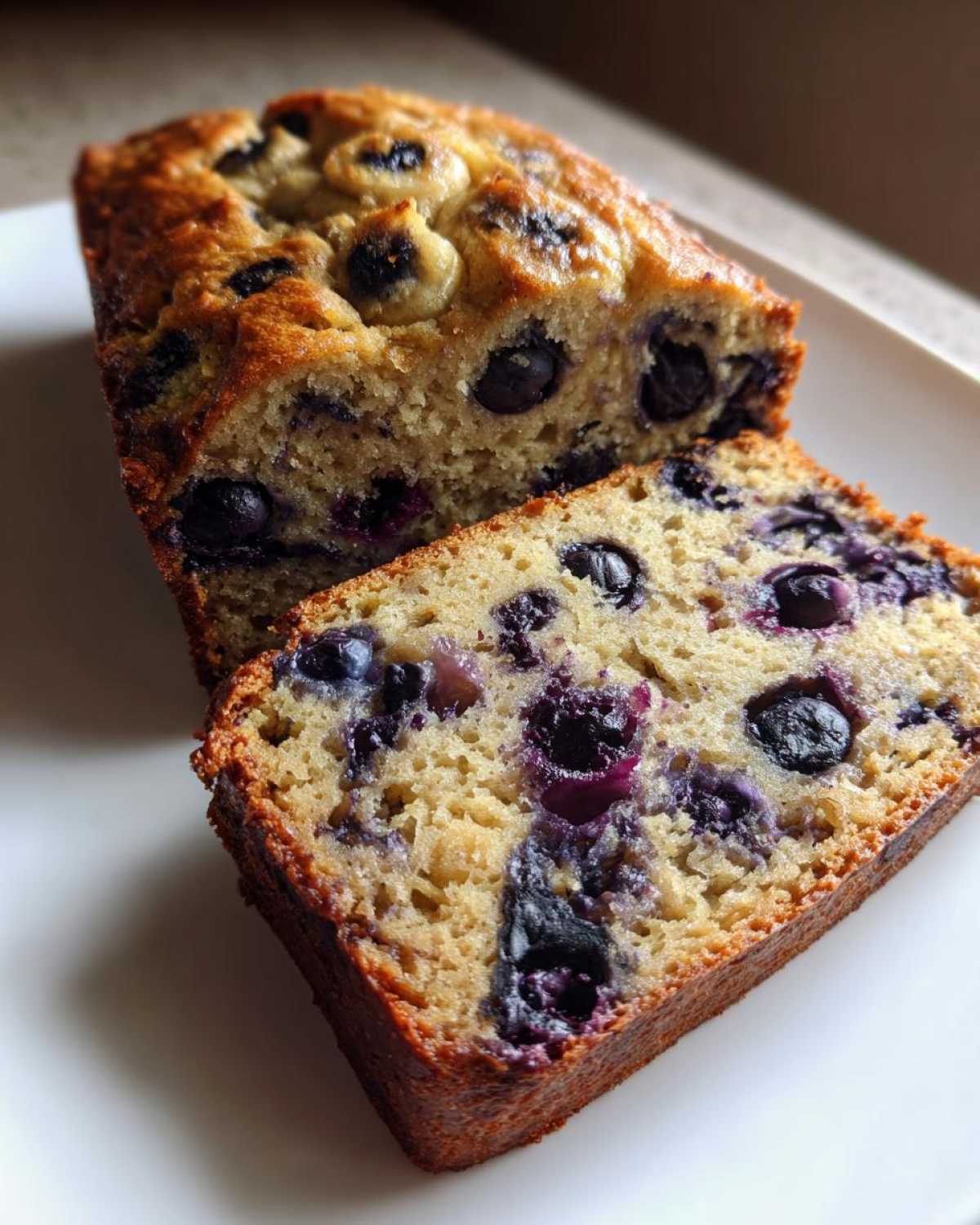 Blueberry Banana Bread - detail 1