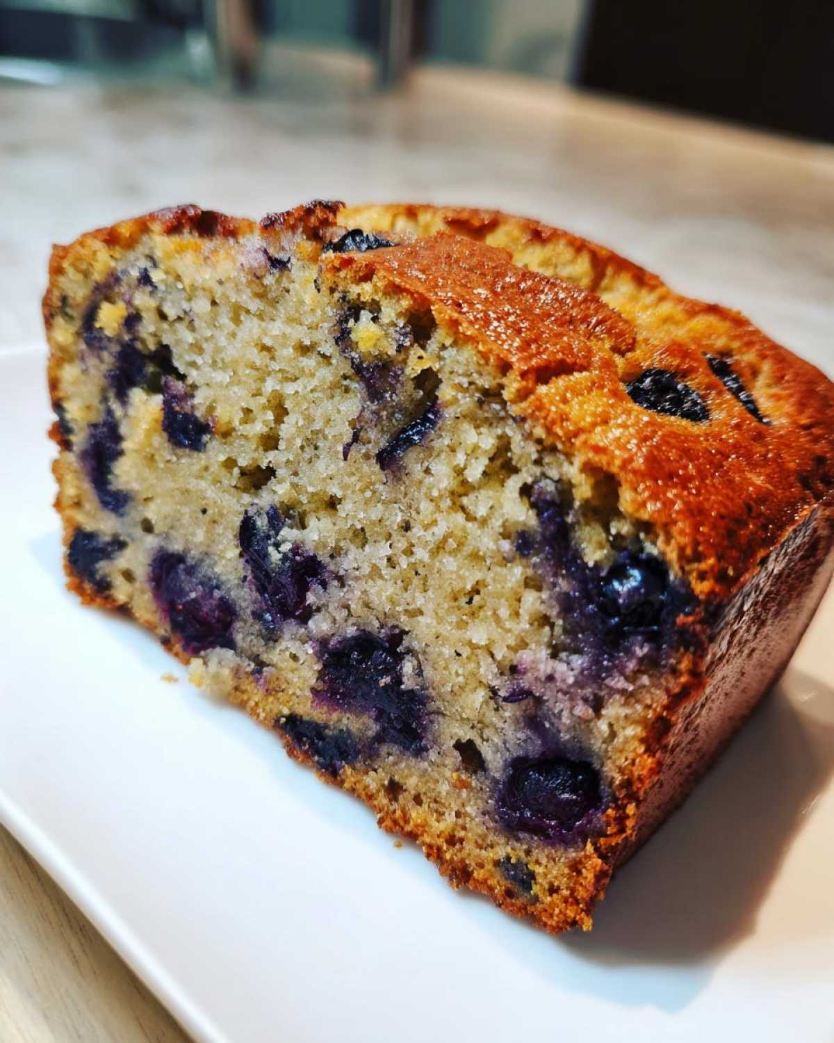 Blueberry Banana Bread - detail 2