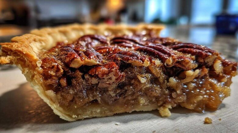 Brown Butter Bourbon Pecan Pie