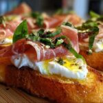 Burrata & Prosciutto Crostini