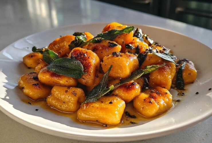 Butternut Squash Gnocchi with Brown Butter Sage