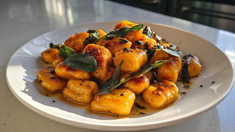 Butternut Squash Gnocchi with Brown Butter Sage