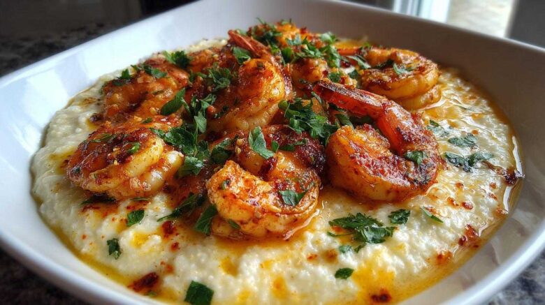 Cajun Shrimp & Grits