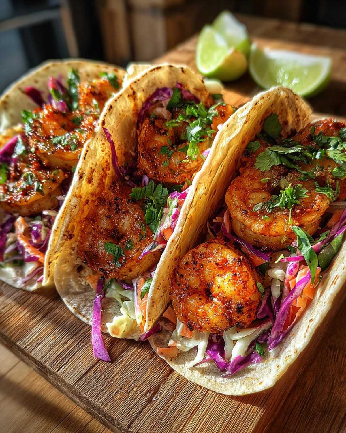 Cajun Shrimp Tacos - detail 2