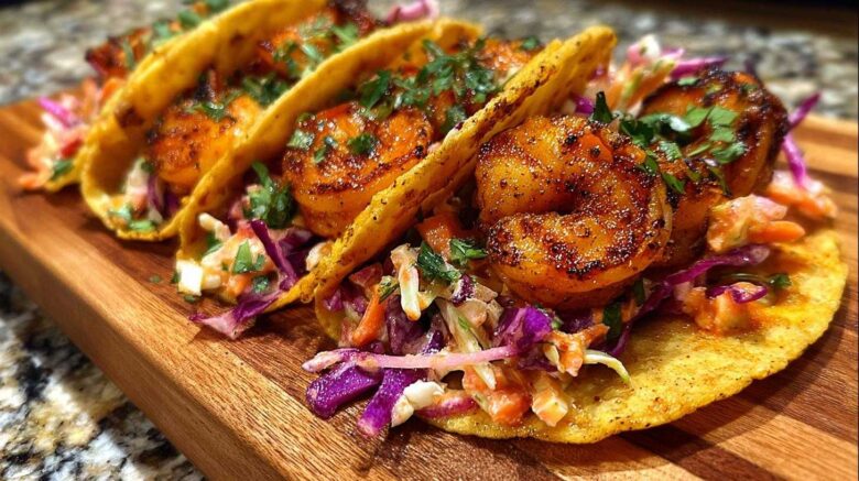 Cajun Shrimp Tacos