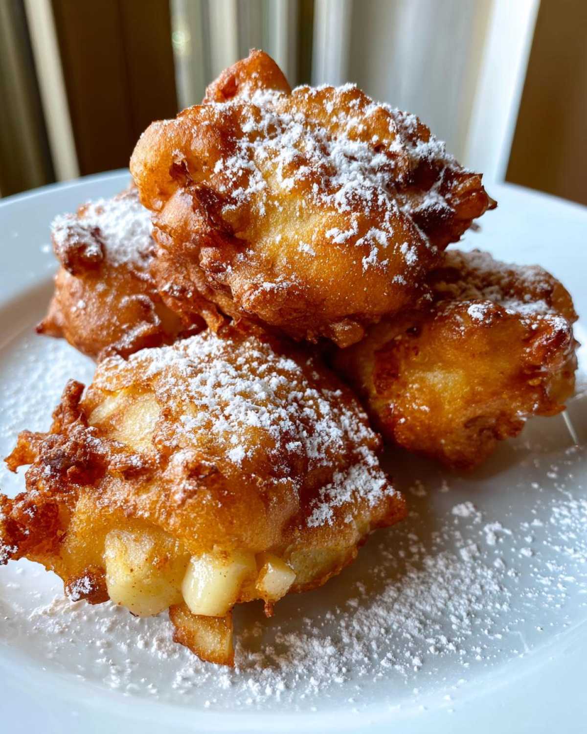 Cardamom Apple Fritters - detail 1