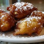 Cardamom Apple Fritters