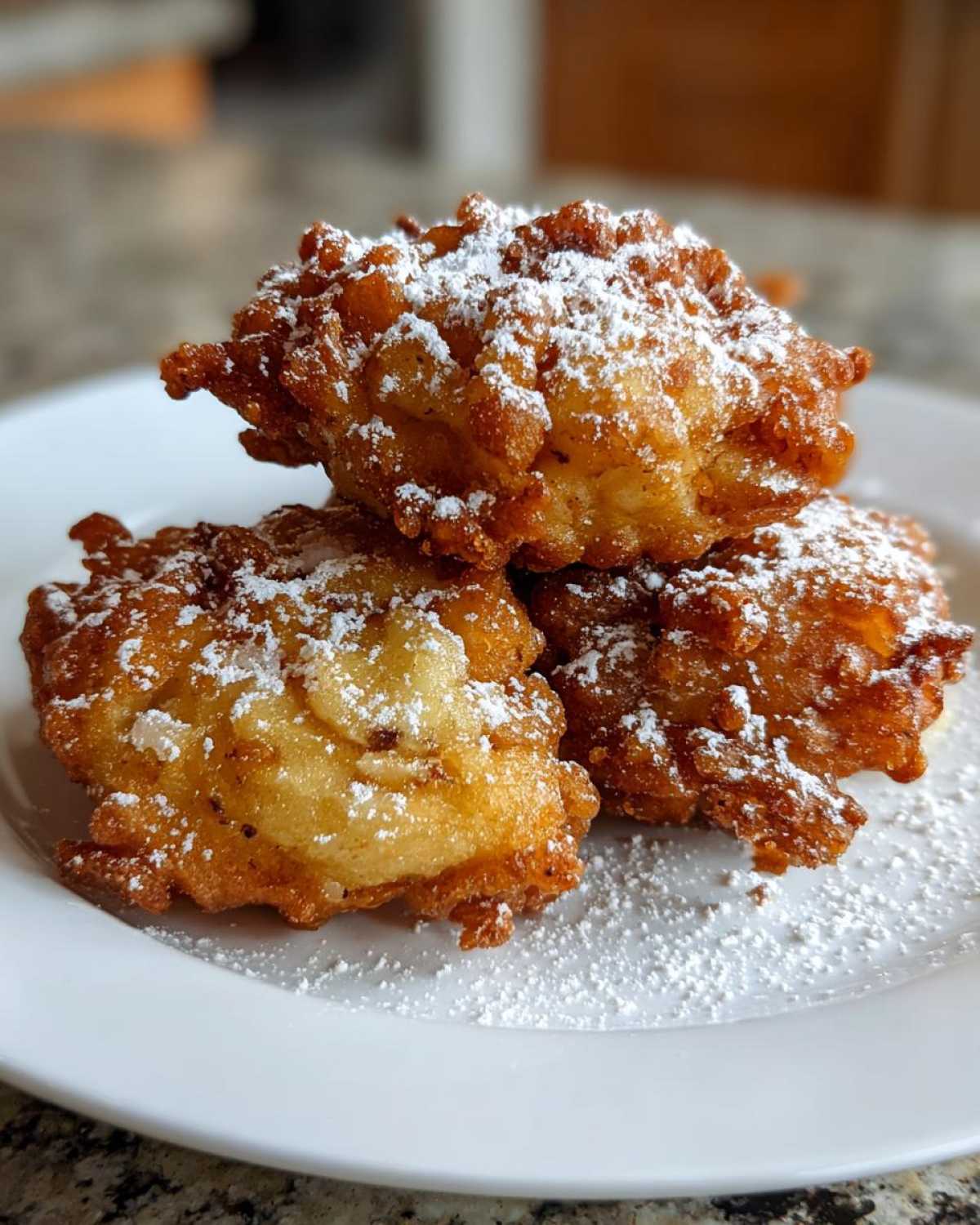 Cardamom Apple Fritters - detail 2