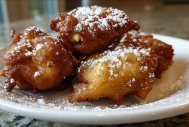 Cardamom Apple Fritters