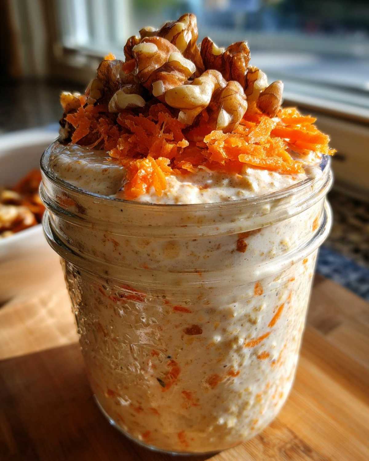 Carrot Cake Overnight Oats - detail 1