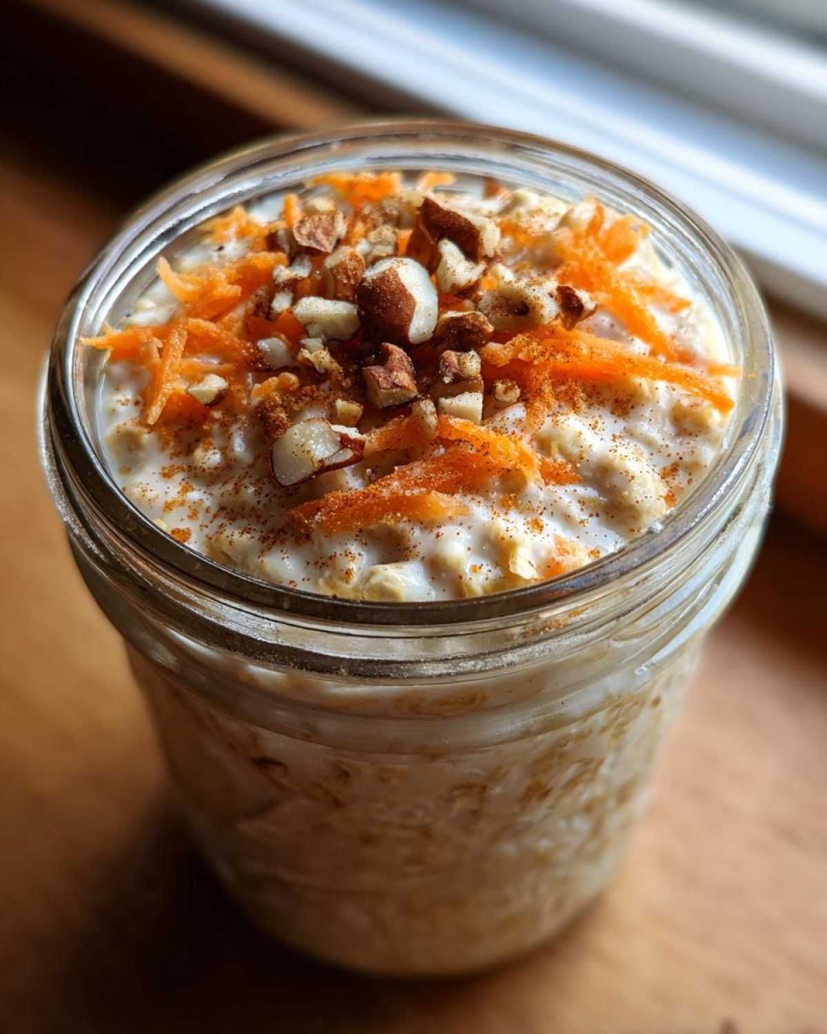 Carrot Cake Overnight Oats - detail 2