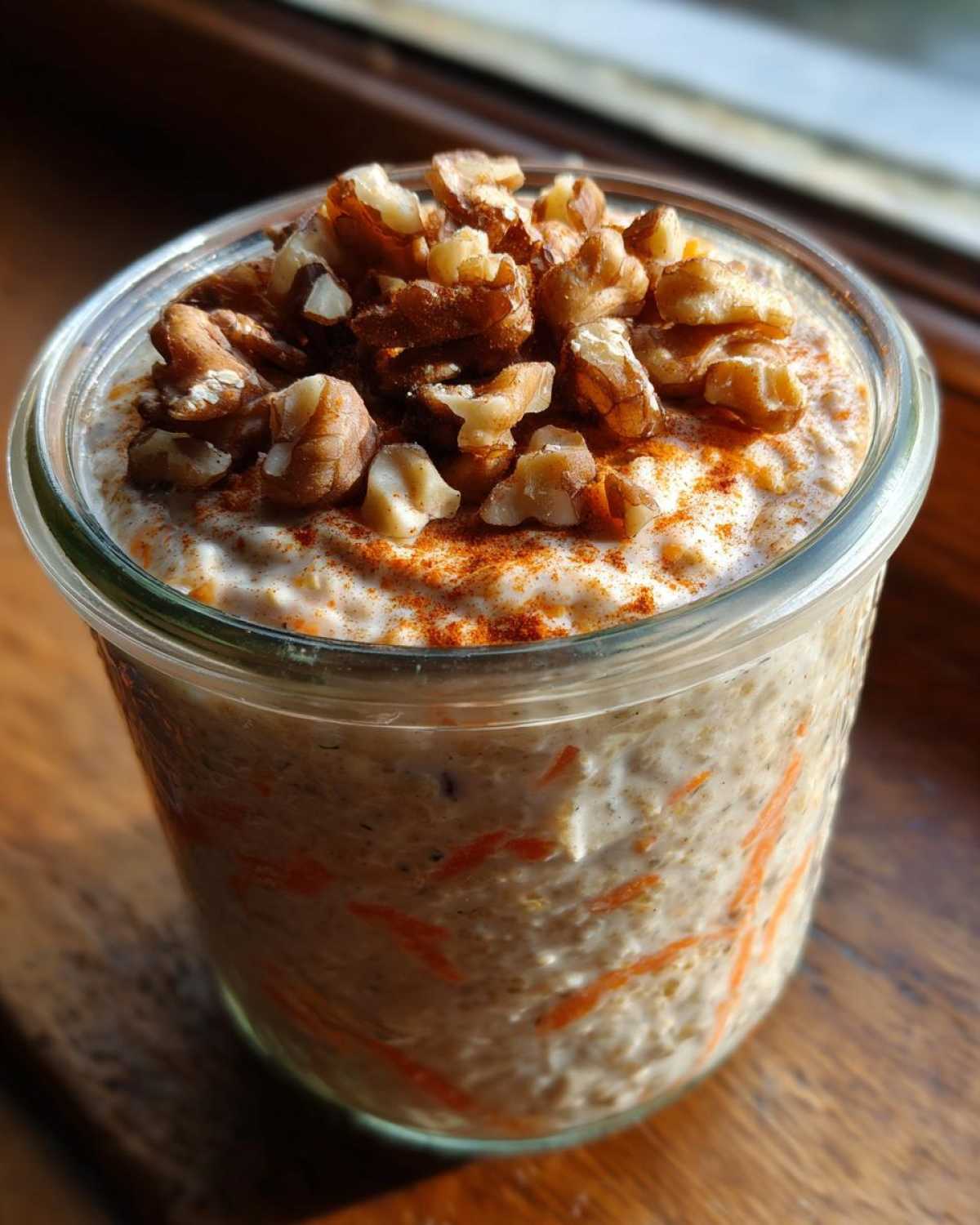 Carrot Cake Overnight Oats - detail 2