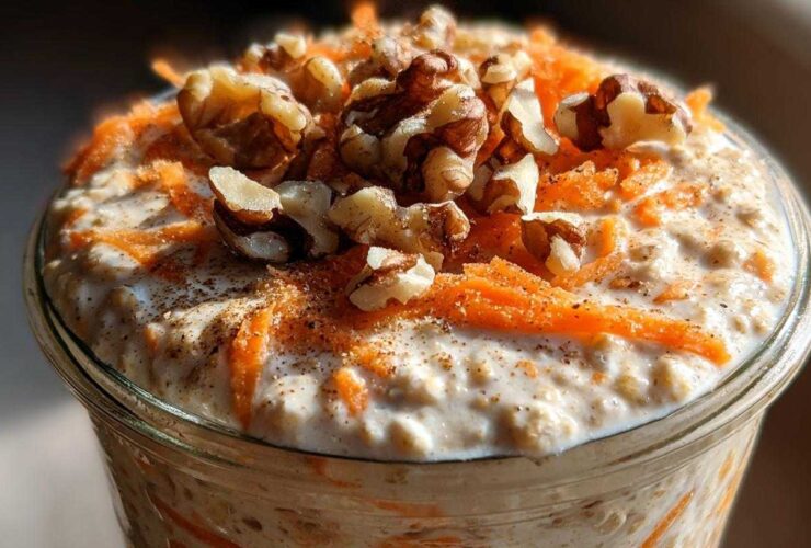 Carrot Cake Overnight Oats