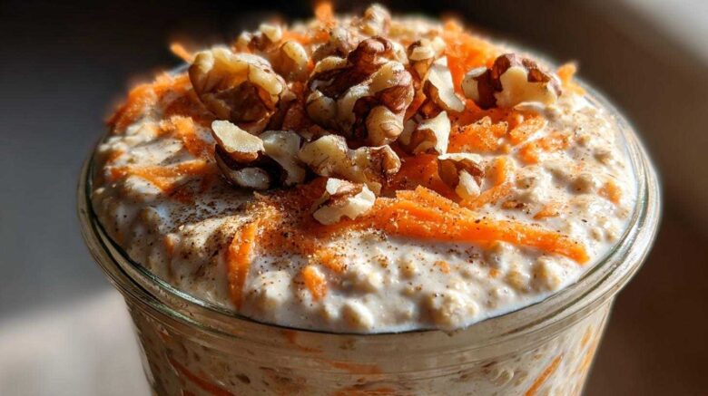 Carrot Cake Overnight Oats