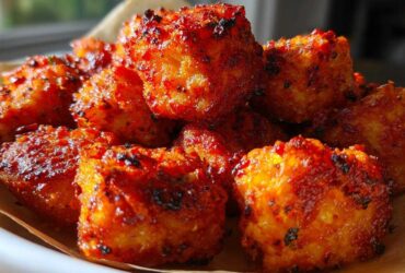 Cauliflower Buffalo Tots