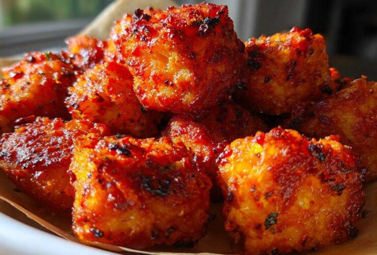 Cauliflower Buffalo Tots