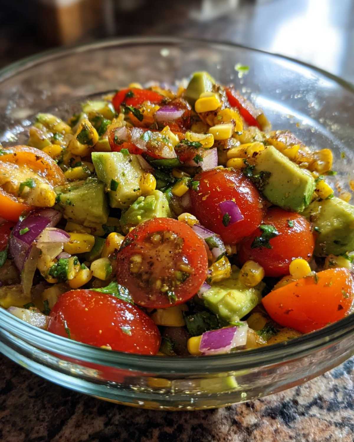 Charred Corn & Avocado Salsa - detail 1