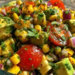 Charred Corn & Avocado Salsa