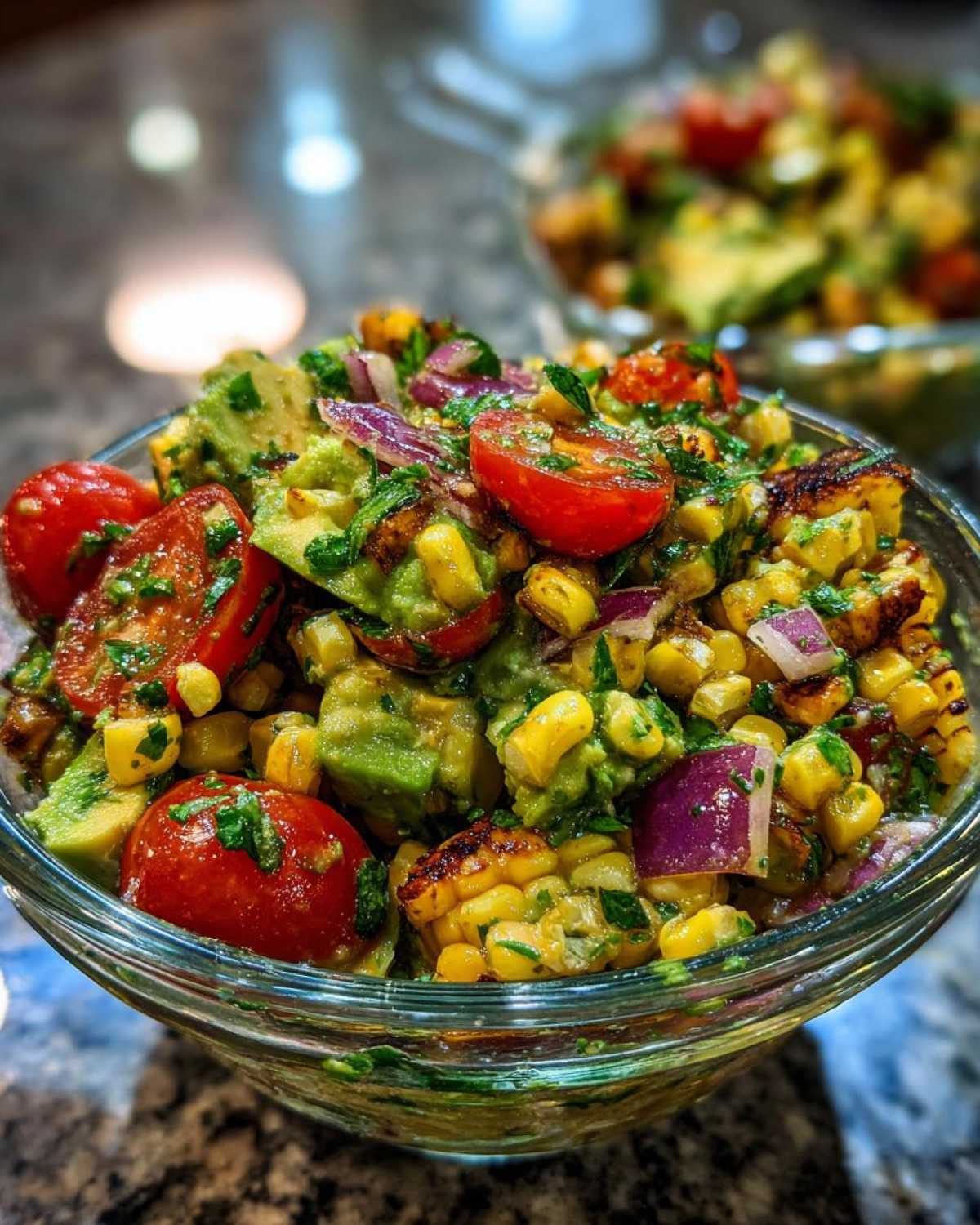 Charred Corn & Avocado Salsa - detail 2