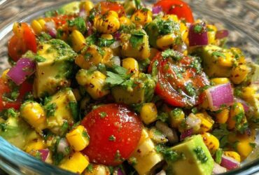 Charred Corn & Avocado Salsa