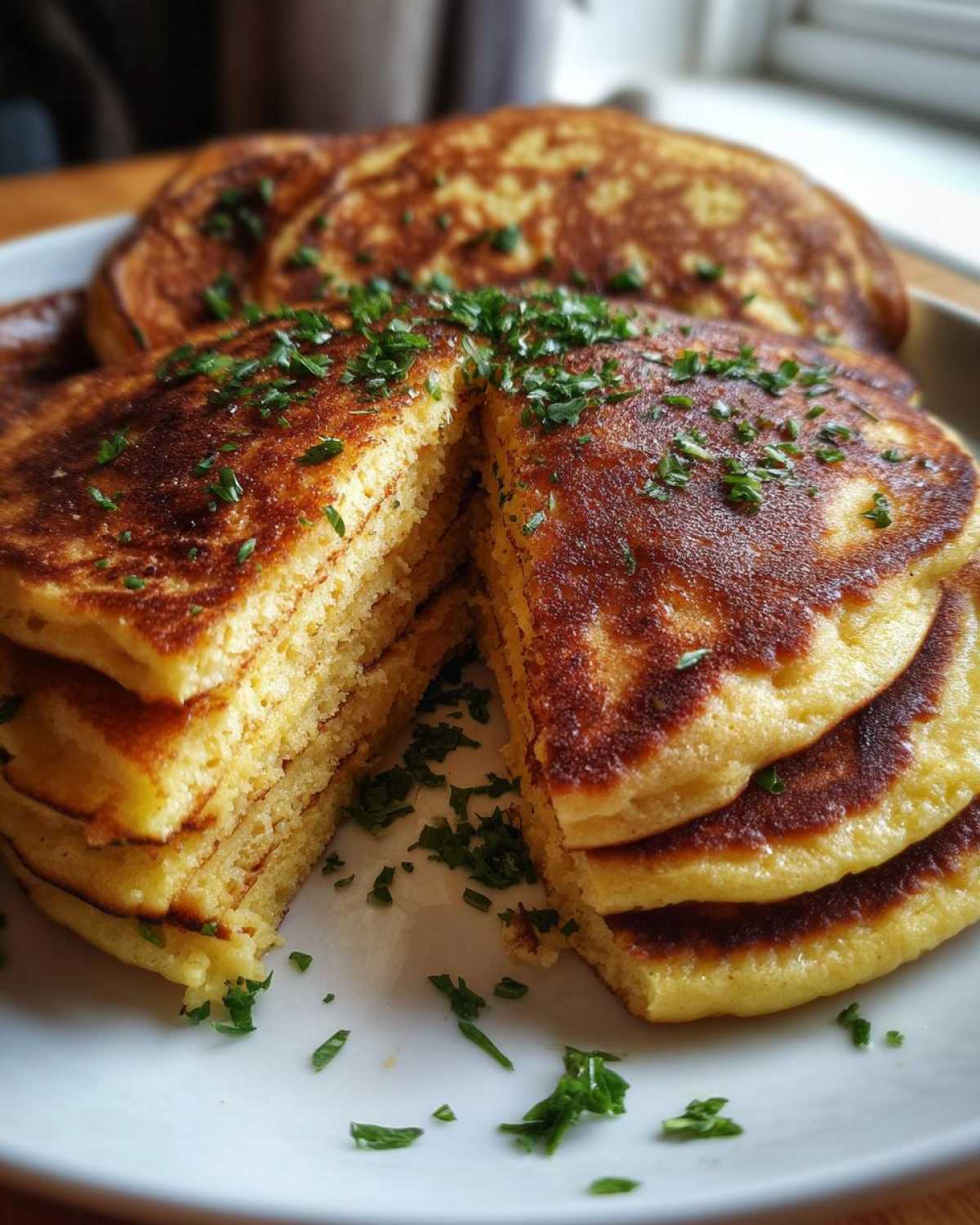 Chickpea Flour Pancakes - detail 1