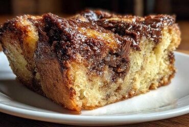 Chocolate Babka Bread Pudding