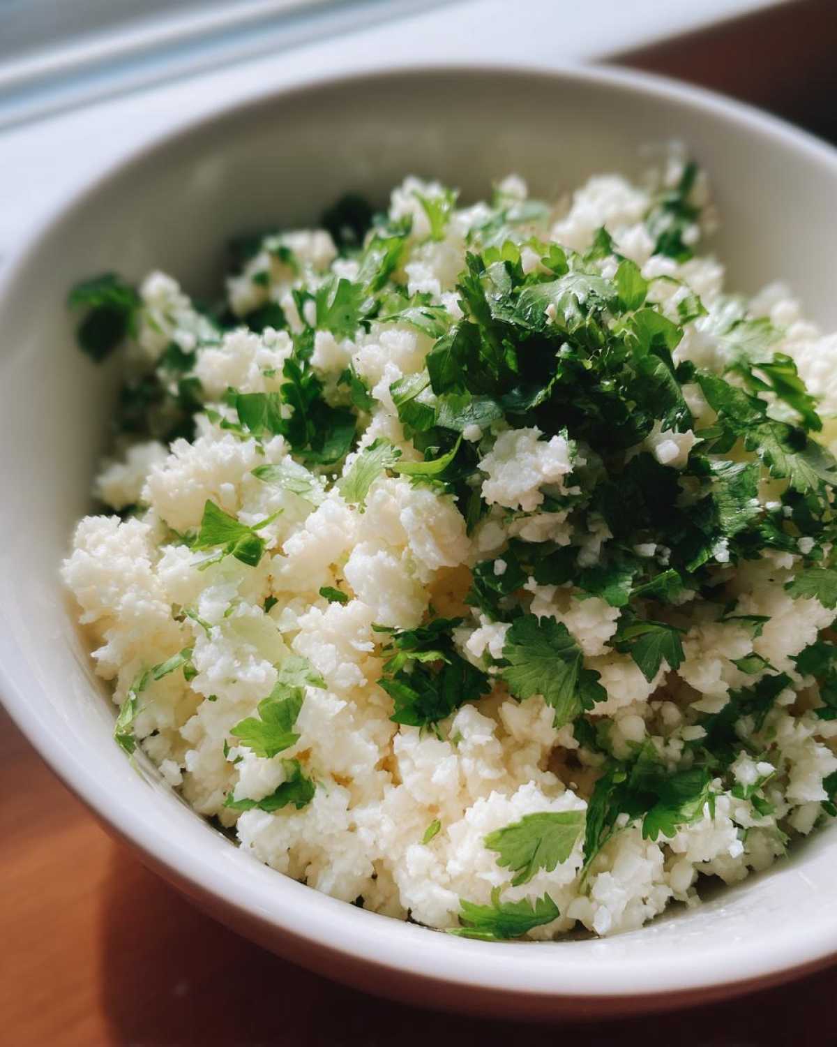 Cilantro Lime Cauliflower Rice - detail 2