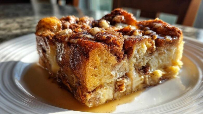 Cinnamon Roll French Toast Bake