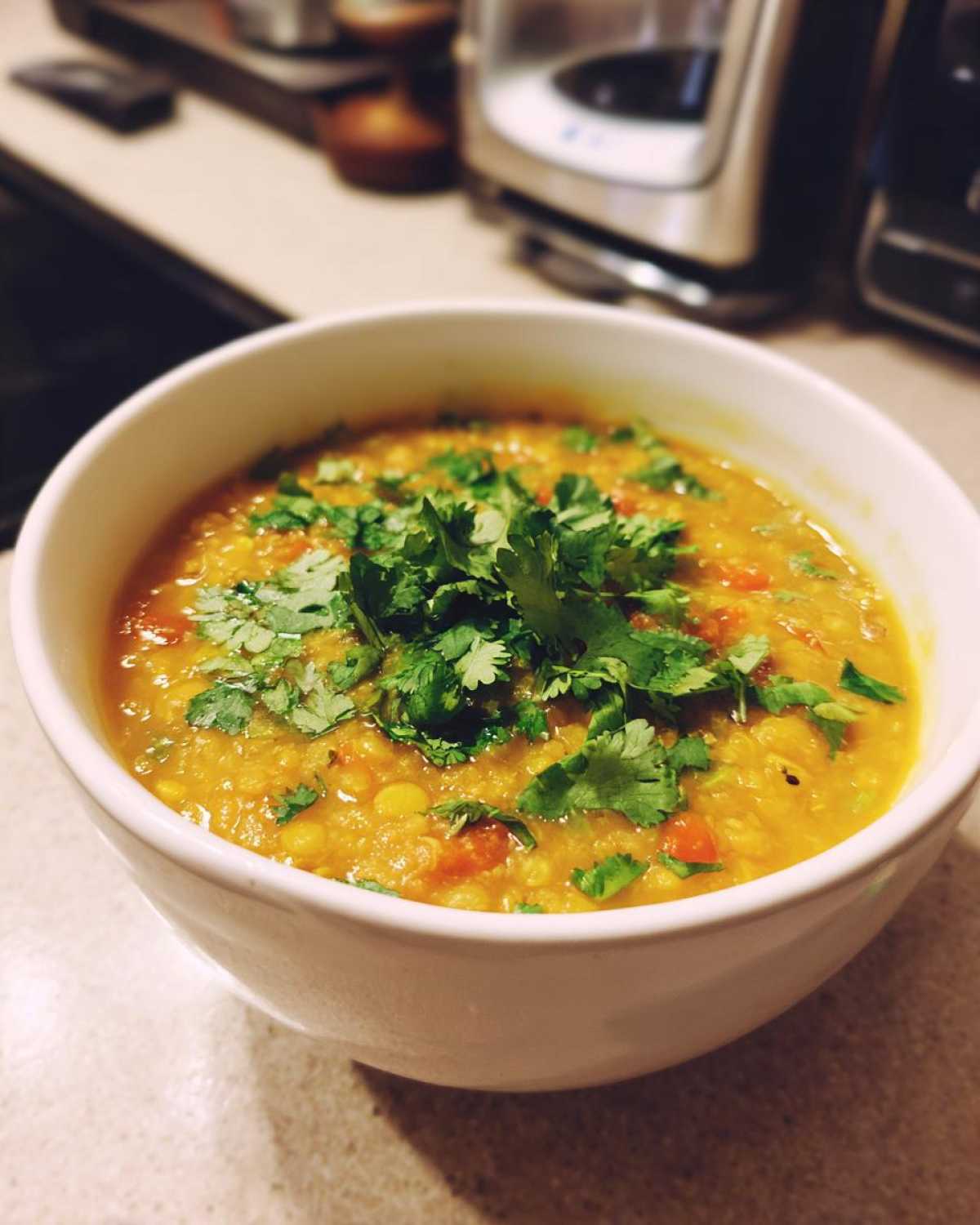 Coconut Curry Lentil Soup - detail 2