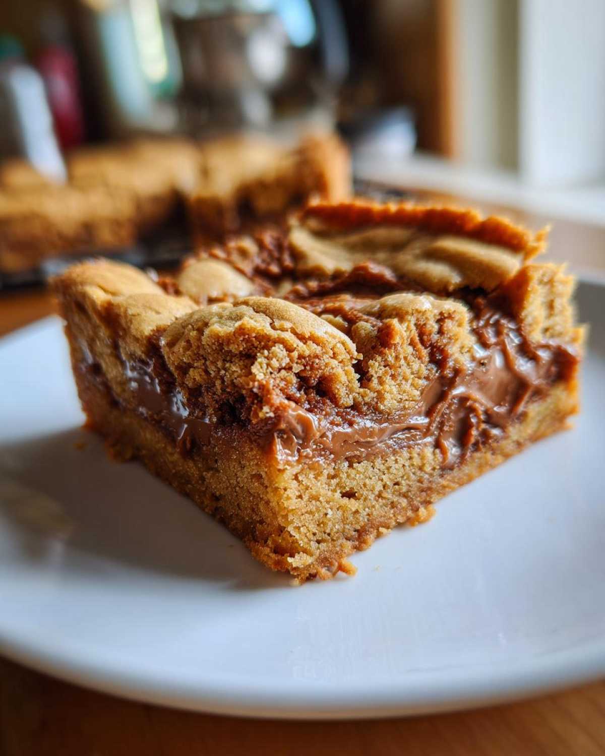 Cookie Butter Blondies - detail 2