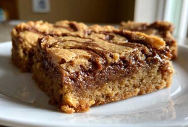 Cookie Butter Blondies