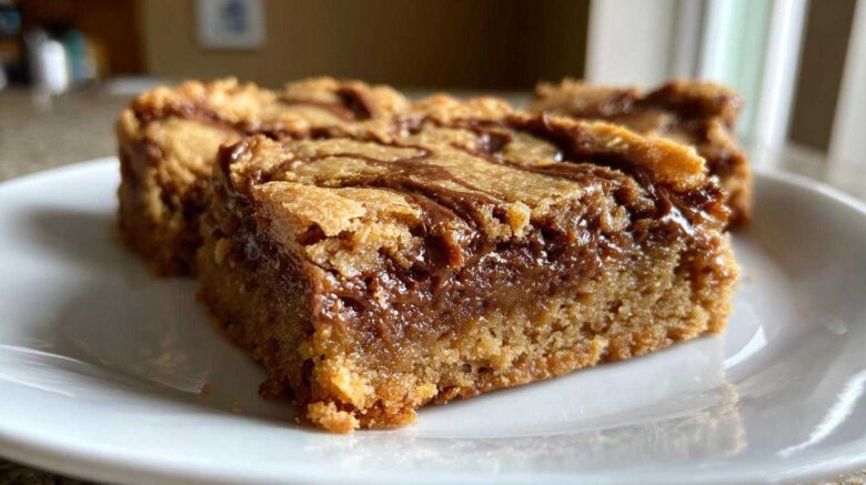 Cookie Butter Blondies